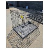 LARGE ANIMAL CRATE WITH POOPER SCOOPER