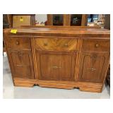 WATERFALL FRONT WOODEN BUFFET