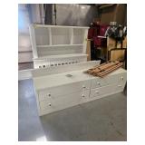 TWIN SIZE CAPTAINS PLATFORM BED - MISSING