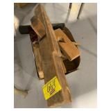 FLAT W/ ANTIQUE WOODEN PLANERS