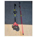 TROY BILT GAS POWERED WEED EATER & MANUAL LIMB