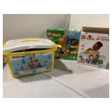 MAGBLOCK SET, 2 DUPLO BLOCK SETS - CONTENTS AS IS