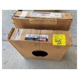 2 AUTOMOTIVE BLACK HEATER HOSES