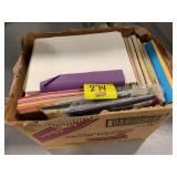 BOX OF CONSTRUCTION & PAPER OF ALL KINDS