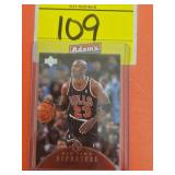 1997 UPPER DECK, AT4, AIRTIME, MICHAEL JORDAN,