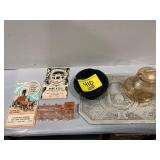 LIBERTY BELL BANK, NOVELTY DIME BANK CARDS, BLACK