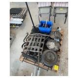 REPLACEMENT IMPLIMENT WHEEL, LIGHT FIXTURES,