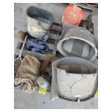 BOAT SEATS, HORSESHOE SET, WEIGHT, FISHING