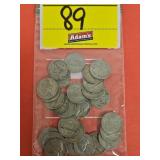(28) NICKELS...(26) 1930, 1940 & 1950 JEFFERSON