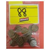 (25) WHEAT PENNIES