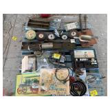 CROWBAR, JIGSAW, METAL SCOOP, HAND TOOLS OF ALL