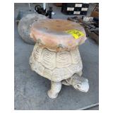 PLASTIC OUTDOOR TURTLE STOOL