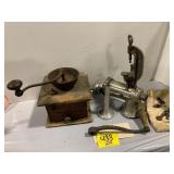 COFFEE GRINDER, MEAT GRINDER