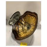 STAINED GLASS STYLE CEILING LIGHT FIXTURE
