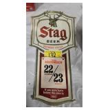 STAG BEER CALENDAR