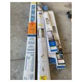 POCKET DOOR FRAME, GROUP OF SETS OF BLINDS