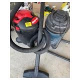 2 WET/DRY VACUUMS