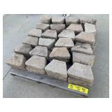 PALLET OF 48 LANDSCAPING BRICKS