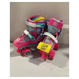 PAIR OF GIRL ROLLER DERBY SKATES SZ J12-2
