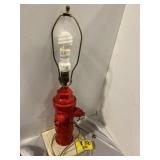 CAST IRON? FIRE HYDRANT LAMP