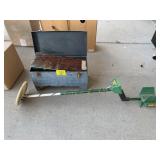 TOOLBOX GRILL, UNTESTED GARRETT GTA350 METAL