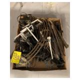 FLAT OF MODEL TRAIN TRACK & POWER BOX
