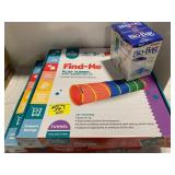 2 FINDME PLAY TUNNELS, BIO-BAG FILTERS