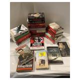 GROUP OF WW2 THEMED BOOKS, BOOKS OF ALL KINDS