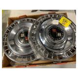 1960S SET OF CHEVY HUBCAPS