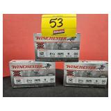 (3) BOXES WINCHESTER SUPER X 12 GA, 2-3/4',