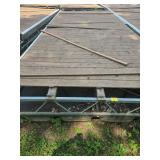 20' x 8.5' FLOATING BOAT DOCK.  LOCATED AT 201