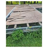 20' x 8.5' FLOATING BOAT DOCK.  LOCATED AT 201