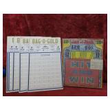 Vtg Jar of Jack 10 cent gambling punch board