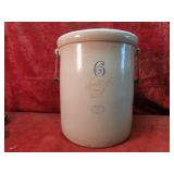 6 gallon Red Wing Stoneware crock 1915 small wing.
