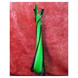 20' Empoli Cristalleria Fratelli Betti glass vase