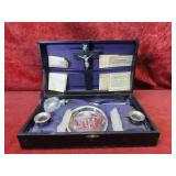 Antique Catholic Last Rites or sick call kit.