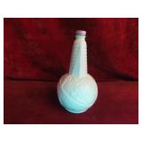 1939 Uranium milk glass World's Fair decanter.