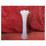 11.5' Opalescent carnival glass vase.