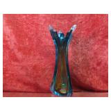 12-1/4' Murano Italy art glass vase.