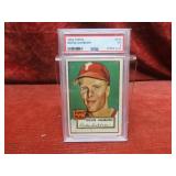 Graded PSA 1952 Topps Richie Ashburn #216