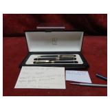 Charles De La Jonchere Paris fountain pen set.