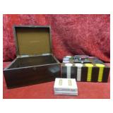 Japanese Nine club poker chip set. complete.
