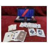 Complete playing card sets. Kelly-Springfield.
