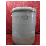 20 gallon Buckeye Pottery stoneware crock.