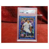 2024 Topps Chrome Shota Imanaga Blue wave.