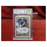 Graded 2008 Upper Deck Joe Flacco Autograph