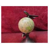10' Art Deco airplane globe.