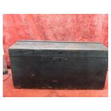 24.5'x12.5'x13.25 Old wood trunk.