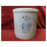 3 gallon Western Stoneware crock.