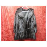 Vintage Mink fur coat size XL.